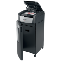 REXEL Destructeur de documents Optimum Auto+ 750M P-5,coupe micro,2x15mm,750 feuilles,140 l,2020750MEU