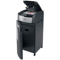 REXEL Destructeur de documents Optimum Auto+ 750X P-4,coupe croisée,4x30mm,750 feuilles,140 l,2020750XEU
