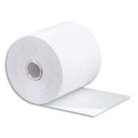 Bobine carte bancaire 57x60x12mm, longueur 40 mètres, papier thermique 55g 1 pli sans BPA