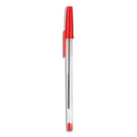 1ER Stylo bille. Pointe 1.0. Encre Rouge.