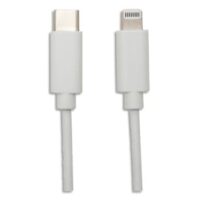 APM Câble Lightning certifié MFI / Type C 2 mètres Blanc