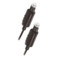 APM Cordon fibre optique Toslink Mâle/Mâle 2m Noir 416014