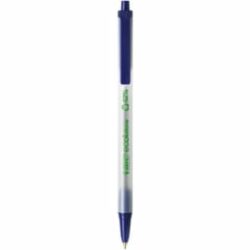 BIC Clic Stic ECOlutions Stylos-Bille Rétractables Pointe Moyenne (1,0 mm) - Bleu