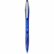BIC Ecriture Atlantis Soft Stylos-Bille Retractables Pointe Moyenne (1,0 mm) - Encre Bleue