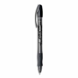 BIC Gel-ocity Illusion Stylos Gel Effaçables Pointe Moyenne (0,7 mm) - Noir