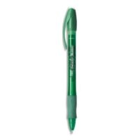 BIC Gel-ocity Illusion Stylos Gel Effaçables Pointe Moyenne (0,7 mm) - Vert