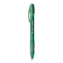 BIC Gel-ocity Illusion Stylos Gel Effaçables Pointe Moyenne (0,7 mm) - Vert