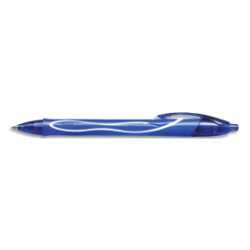 BIC Gel-ocity Quick Dry Stylos-Gel Rétractables Pointe Moyenne (0,7 mm) - Bleu
