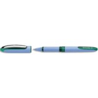 SCHNEIDER Roller à encre Vert avec pointe aiguille hybride 0.5 mm. Cap-off. Grip ergonomique caoutchouté.