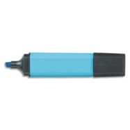 Surligneur pointe biseautée coloris Bleu