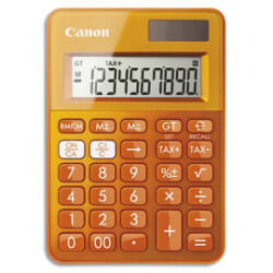 CANON Calculatrice de poche LS-100K MOR Orange 0289C004