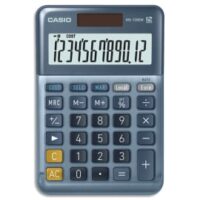 CASIO Calculatrice de bureau 12 chiffres CSCALMS-120EM