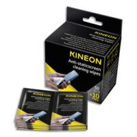 KINEON Boîte de 60 lingettes écrans antistatiques (50 unités + 10 offertes)