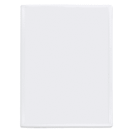 PERGAMY Protege documents personnalisable en polypropylene Blanc 60 vues