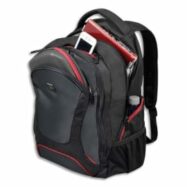 PORT DESIGNS Sac à dos Courchevel Back Pack 17,3'' en nylon 600D - Dimensions : L36 x H55 x P22 cm Noir