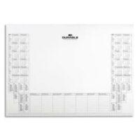 DURABLE Recharge pour sous-main calendrier millesimé - 25 feuilles sur 2 ans - L570 x H410 mm