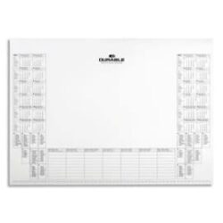 DURABLE Recharge pour sous-main calendrier millesimé - 25 feuilles sur 2 ans - L570 x H410 mm