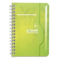 CALLIGRAPHE Répertoire spirale 70g 100 pages petits carreaux format 11x17-CALLIGRAPHE 7000