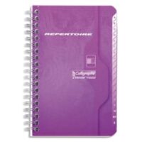 CALLIGRAPHE Répertoire spirale 70g 100 pages petits carreaux format 9x14-CALLIGRAPHE 7000