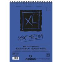 CANSON Album de 30 feuilles de papier dessin MIX MEDIA XL 300g A4