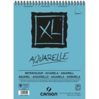 CANSON Bloc de 30 feuilles de papier dessin XL AQUARELLE 300g grand format A4