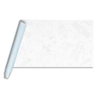 CLAIREFONTAINE Rouleau fresque à peindre 120g, 10x0,50m, Espace