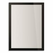 DURABLE Sachet de 2 Cadres d'affichage Sun contour Noir, anti UV, repositionnable, ft A4 L23,4 x H32,1 cm