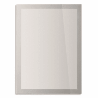 DURABLE Sachet de 2 Cadres d'affichage Sun contour argenté, anti UV repositionnable, ft A4 L23,4xH32,1 cm