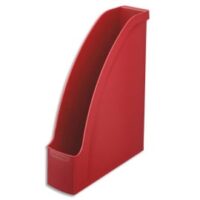LEITZ Porte revues Leitz Plus - Rouge foncé - H30 x P27,8 cm - Dos 7,8 cm
