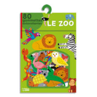LITO DIFFUSION Boîte de 80 gommettes le zoo