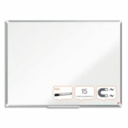 NOBO Tableau blanc acier laqué Premium Plus, 1200 x 900 mm