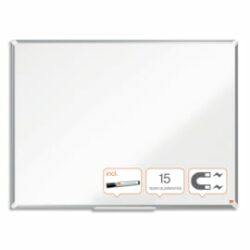 NOBO Tableau blanc acier laqué Premium Plus, 1200 x 900 mm