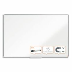 NOBO Tableau blanc acier laqué Premium Plus, 1800 x 1200 mm