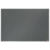 NOBO Tableau d'affichage en feutre Impression Pro - 900 x 600 mm - gris - 1915220
