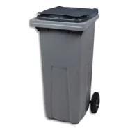 ROSSIGNOL Conteneur mobile Korok 120 litres Gris anthracite, en polyéthylène, prise frontale