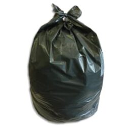 Boite de 1000 sacs poubelles 2 noeuds 30 litres standard Vert Foncé 50x65cm 10 microns matière végétale