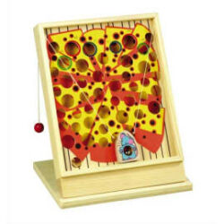 CAYRO Jeu d'adresse en bois, la petite souris, dimension 27x35cm