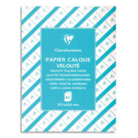 CLAIREFONTAINE Rouleau de papier calque satin 45g, format 0,37x20m