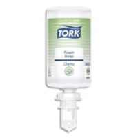 TORK Recharge savon Mousse Limpide S4 1L 99 % des ingrédients sont d’origine naturelle