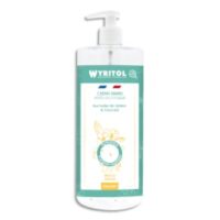 WYRITOL Crème hydro-alcoolique 500 ml désinfectante et hydratante, parfum Monoï Jasmin