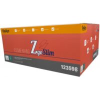 ZGO Slim Essuie-mains Z p. ouate Ecolabel blanc 20.5x24 - Ct 3750 fts
