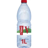 VITTEL Bouteille plastique d'eau 1 litre minérale plate