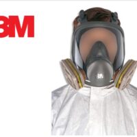 3M Masque complet 678g conforme à la Norme EN136 Classe 1 6800S K6800