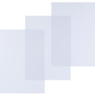 pavo plats de couverture, A4, PVC, 0,30 mm, transparent