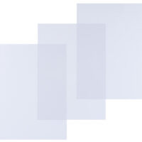 pavo Plats de couverture, A4, PVC, 0,25 mm, transparent