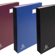 EXACOMPTA Parapheur Direction, A4, 24 compartiments, noir