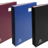 EXACOMPTA Parapheur Direction, A4, 24 compartiments, noir