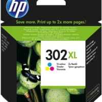 HP 302XL Cartouche d'Encre Trois Couleurs grande capacité Authentique