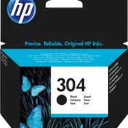 HP 304 Cartouche d'Encre Noire Authentique (N9K06AE)