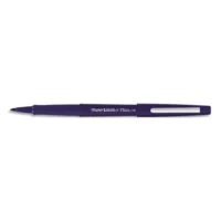 PAPERMATE Stylo feutre Flair Original, pointe M Trait 0,7 mm Bleu Marine
